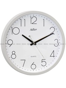 Zegar ścienny Adler 30164-LGR - 31 cm - płynąca wskazówka